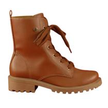 Bota Coturno Feminina Quiz Cano Médio e Salto 4cm 63190804