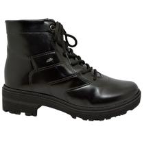 Bota Coturno Feminina Sola Tratorada Dakota Salto Baixo Bota Coturno Feminina Sola Tratorada Dakota Salto Baixo