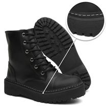 Bota Coturno Feminina Tratorada Bota Coturno Feminina Tratorada