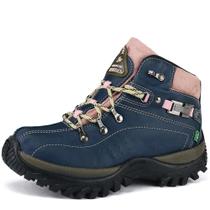 Bota Coturno Feminino Adventure Ortopédico Confortável Bota Coturno Feminino Adventure Ortopédico Confortável