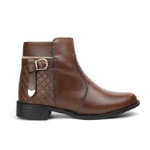 Bota Coturno Feminino Botinha Feminina + Bolsa Shoulder
