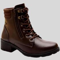 Bota Coturno Feminino Cano Curto Conforto Stay 7911