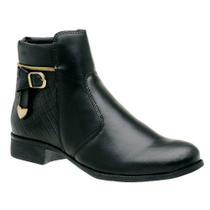 Bota Coturno Feminino Cano Curto DB207 Ankle Boot - Dona Beja