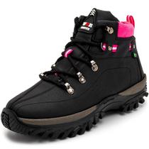 Bota Coturno Feminino Cano Curto Segurança Trilha Conforto