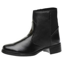 Bota Coturno Feminino Cano Médio Casual Salto Baixo Estilo Confortável Bota Coturno Feminino Cano Médio Casual Salto Baixo Estilo Confortável
