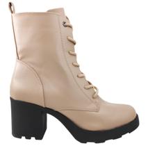 Bota Coturno Feminino Casual Tratorado Salto Bloco Médio Sua Cia Ft Ana Castela 8312.15307 Bota Coturno Feminino Casual Tratorado Salto Bloco Médio Sua Cia Ft Ana Castela 8312.15307