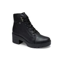 Bota Coturno Feminino Com Salto Bloco Mississipi Mc831-0001