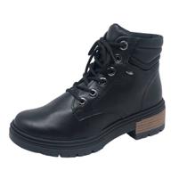 Bota Coturno Feminino Conforto Couro Dakota G9781
