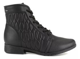 Bota Coturno Feminino Dakota Ankle Boot Em Sintético Estilo Ref - 46993