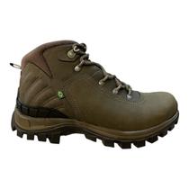 Bota Coturno Feminino Mac BootS Adventure Acari 08 Trilha Ultraconforto Couro Marrom