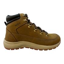 Bota Coturno Feminino Mac BootS Adventure Sabine 18 Trilha Ultraconforto Couro Marrom
