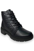 Bota Coturno Feminino Matelassê Tratorado - Dakota