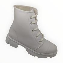 Bota Coturno Feminino Moda Ind. Flatform Sola tratorada Leve Bota Coturno Feminino Moda Ind. Flatform Sola tratorada Leve