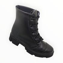 Bota Coturno Feminino Moda Ind. Flatform Sola tratorada Leve Bota Coturno Feminino Moda Ind. Flatform Sola tratorada Leve