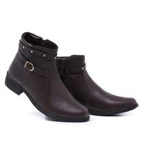 Bota Coturno Feminino Moderno Cano Baixo Salto Baixo Sola Reta Bota Coturno Feminino Moderno Cano Baixo Salto Baixo Sola Reta