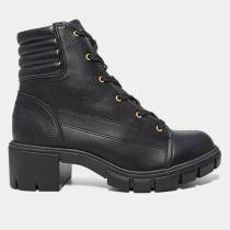 Bota Coturno Feminino Moleca Salto grosso 5338.107