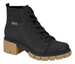 Bota Coturno Feminino Moleca Salto Grosso Tratorada Meiapata Bota Coturno Feminino Moleca Salto Grosso Tratorada Meiapata