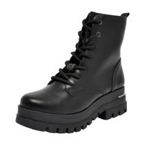 Bota Coturno Feminino Plataforma Tratorada Leve Via Marte
