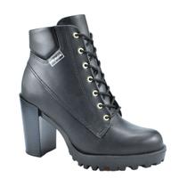 Bota Coturno Feminino Salto Alto Moleca 5325119