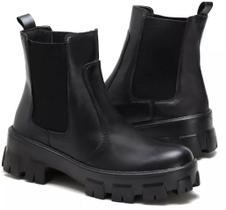 Bota Coturno Feminino Salto Tratorada Oferta Escolha Modelo