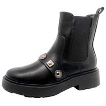 Bota Coturno Feminino Tira Elástica Sua Cia 8307.15311