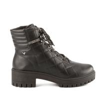 Bota Coturno Femninina Mississip Tratorada Preta Mi861