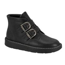 Bota Coturno Fivela Feminina Pelo Ultra Conforto Modare 7088.201 Bota Coturno Fivela Feminina Pelo Ultra Conforto Modare 7088.201