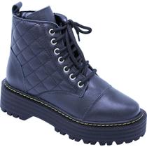 Bota Coturno Floré 2277 - Preto Bota Coturno Floré 2277 - Preto