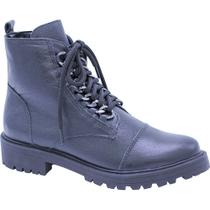 Bota Coturno Floré 2968 - Preto