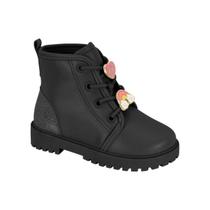 Bota Coturno infantil Baby Molekinha Blogueirinha