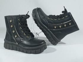 Bota coturno infantil feminina fort pé 12518 Bota coturno infantil feminina fort pé 12518