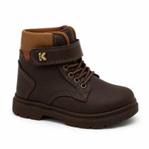 Bota Coturno Infantil Klin London 365020000 Menino - 28