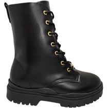 Bota Coturno Infantil Menina Casual Cano Médio Molekinha 2179.203