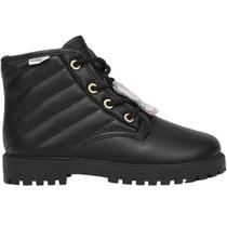 Bota Coturno Infantil Menina Casual Tratorado com Pingente Molekinha 2126.522