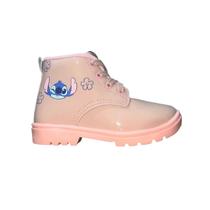 Bota Coturno Infantil Menina Danguinho Disney Stitch DST28DY Rosa Bota Coturno Infantil Menina Danguinho Disney Stitch DST28DY Rosa