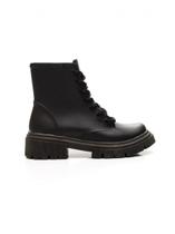 Bota Coturno Infantil Menina Luelua 122000-07 - Preto Bota Coturno Infantil Menina Luelua 122000-07 - Preto