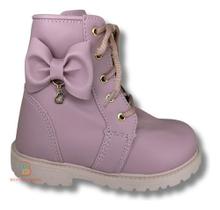 Bota Coturno Infantil Meninas - Várias Cores Bota Coturno Infantil Meninas - Várias Cores