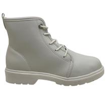 Bota Coturno Infantil Molekinha Cano Curto Leve Tratorada