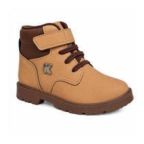 Bota Coturno Kidy Max Infantil Menino 310097 Camel