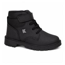 Bota Coturno Kidy Walk Menino 860125 Preto Bota Coturno Kidy Walk Menino 860125 Preto