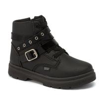 Bota Coturno Klin London Mini Preto Bota Coturno Klin London Mini Preto