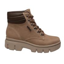 Bota Coturno Kolosh C3371 Feminino Titanium cano baixo