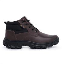Bota Coturno Kombat em Couro com C.A. Master Boots