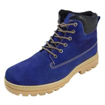 Bota Coturno Linha Urbana Atron Shoes - 256 - Azul Royal