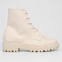 Bota Coturno Look Fashion Cano Médio Feminina Bota Coturno Look Fashion Cano Médio Feminina