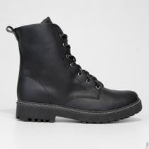 Bota Coturno Look Fashion Liso Feminino Bota Coturno Look Fashion Liso Feminino