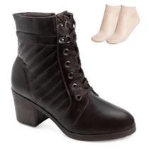 Bota Coturno M Pink Moon e Meia MC26-73202 Bota Coturno M Pink Moon e Meia MC26-73202