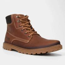 Bota Coturno Masc Pegada Couro Latego Café Marrom 181502-01 Bota Coturno Masc Pegada Couro Latego Café Marrom 181502-01