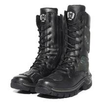 Bota Coturno Masculina Adventure Casual Militar Proteção Marcha Cano Longo Motociclista Rocam