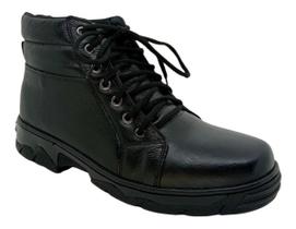 Bota Coturno Masculina Adventure Couro Abc 750 Bota Coturno Masculina Adventure Couro Abc 750